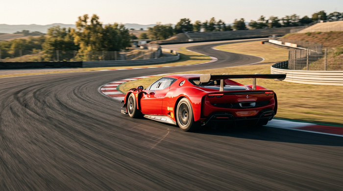 Ferrari 296 GT Modificata, la GT3 senza regole
