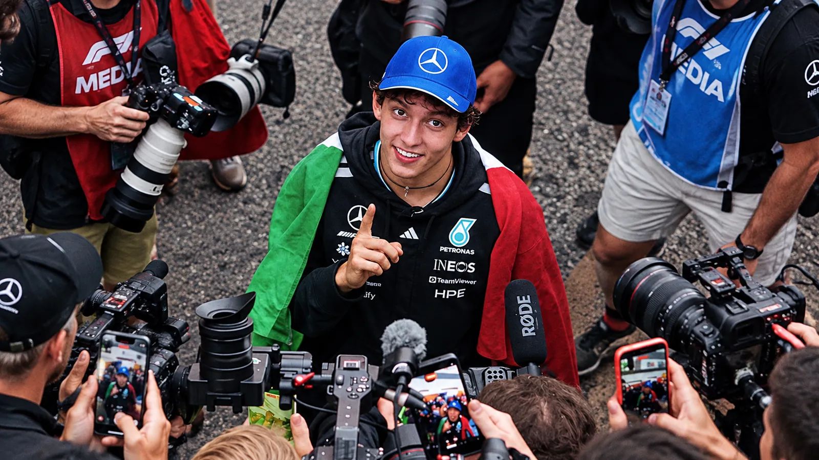 Antonelli, Mercedes e il peso della storia